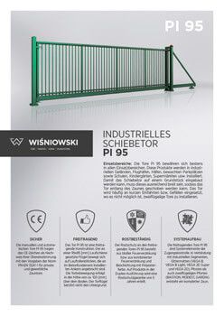 Industrie schiebetor PI 95