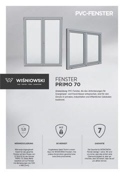 Fenster PVC PRIMO 70